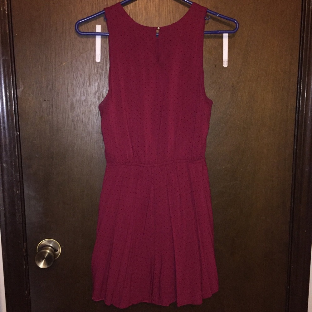 Red dress
